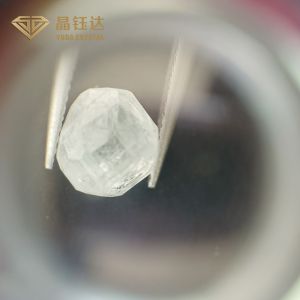 3-4.99ct HPHT Rough Diamond Round