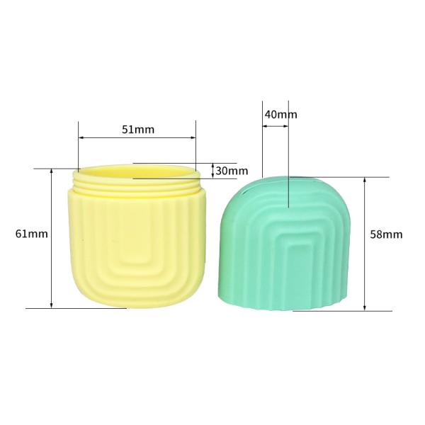 Silicone Face Ice Cube Facial Contouring Ice Mold Roller for Sustainable Ice Cream Tools