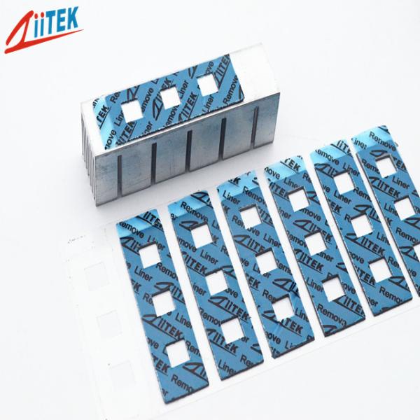 1.5mm To 5.0mm Thick 1.5W Ultra Soft Silicone Pad For CPU GPU Semiconductor Heat