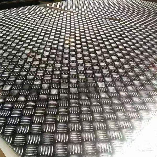 Buy Non Slip Diamond Aluminium Checkered Sheet at wholesale prices