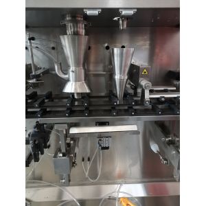 Plastic / Paper Automatic Food Packing Machine 30-60bags/Min Speed