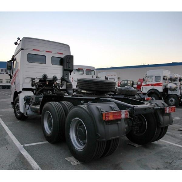 Red 380HP 10 Wheeler Trailer Head Truck 2.0 Inch Or 3.5 Inch Kingpin