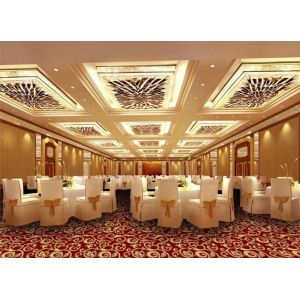 Commercial Hotel Carpet Flooring / Wilton Royal Carpet Jacquard Style