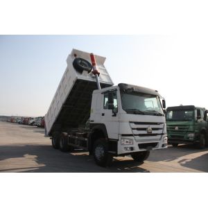 Howo Euro II Emission 6×4 Heavy Duty Dump Truck With 20 Tons Payloader