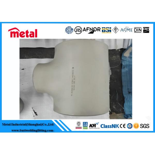 Buy Round Seamless Stainless Steel Equal Tee Alloy C Pipe Fittings at wholesale prices