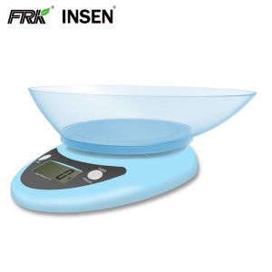 ABS Plastic Electronic Digital Kitchen Scales With Bowl
