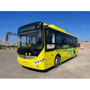 Used Electric Bus Yutong City Bus ZK6815 Battery Life 280km 23 Seater 59