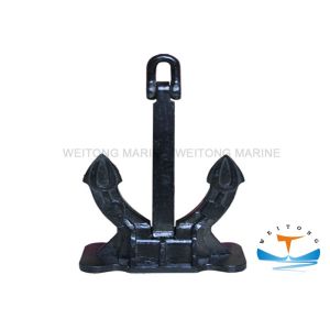Corrosion Resistance Spek Type Anchor , Vinyl Coated Boat Anchors CCS Certificated