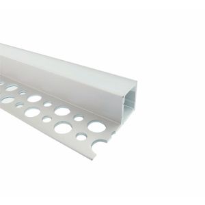 LED Plasterboard Profile With PC PMMA Recessed Led Strip Aluminum Profile Oem