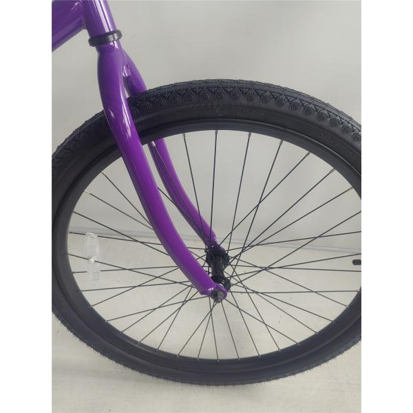 150KG Load Capacity Women's Cruiser Bike Single Speed Urban Lady Beach Bike 26 Inch