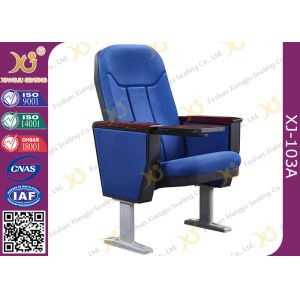 Back Fixed Type Writing Table Lecture Theatre Seating With Manipulate Tender