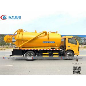 Dongfeng Furuika 4x2 5000 Liters Vacuum Sewer Suction Truck