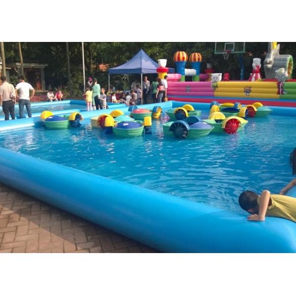12 x 8 x 1.3 m Double wall tube PVC tarpaulin Inflatable Swimming Pools Above Ground for Amusement