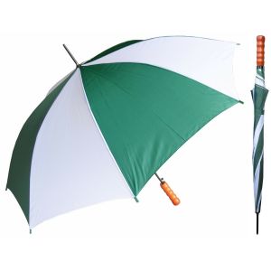 Weatherproof 23 Inch Automatic Stick Umbrella With J Shape Handle