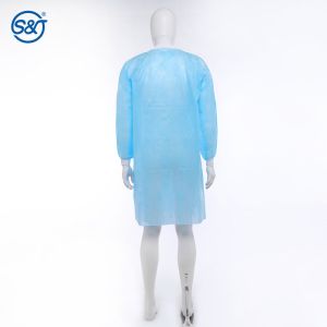 S&J PP Disposable Protective Isolation Gowns