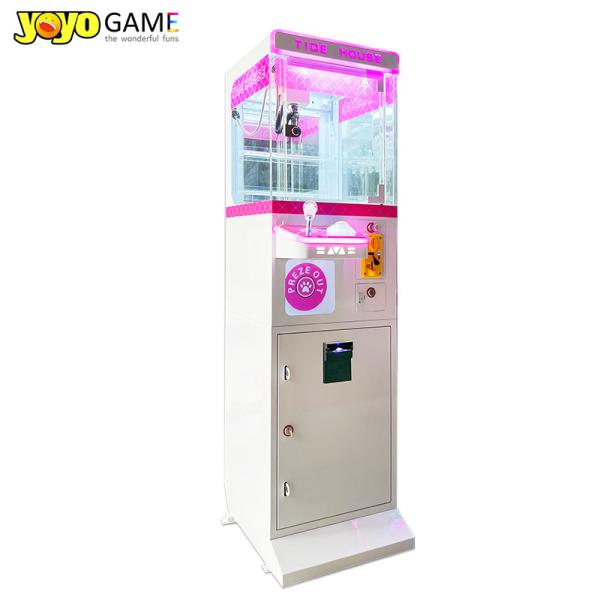 Small Claw Crane Machine Coin Operated Games Plush Toys Vending Machine With Bill Acceptor