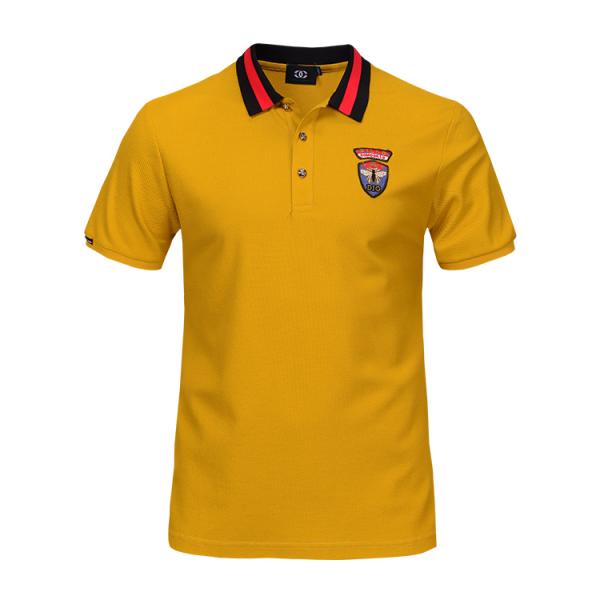 new design custom t shirt knitted embroidery polo shirt oem polo shirt