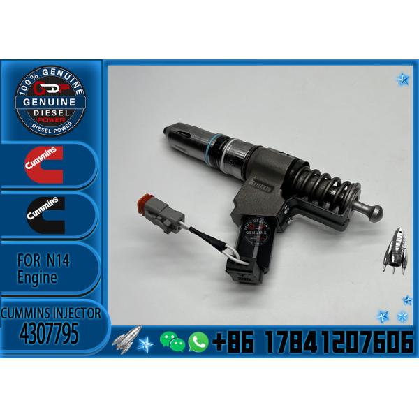 Reliable Fuel Injector Assembly 4307795 For Cummins Engine N14 Series Matching