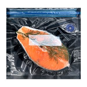 Double Zipper Resealable Storage Bags Reusable With Air Valve