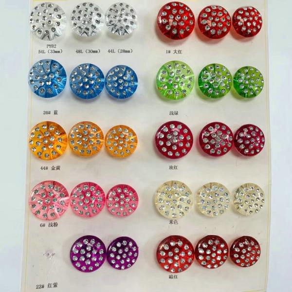 Wholesale china factory cheap price Nigeria Acrylic Buttons
