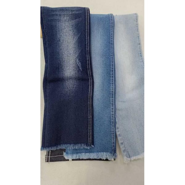 98%Cotton 2%Spandex DARK INDIGO 12+11*16/55D Elastic Denim fabric JSD1013-1 for fashion jeans