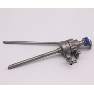 Adult Group Surgical Instruments Steel Laparoscopy Trocar with Reusable Trumpet