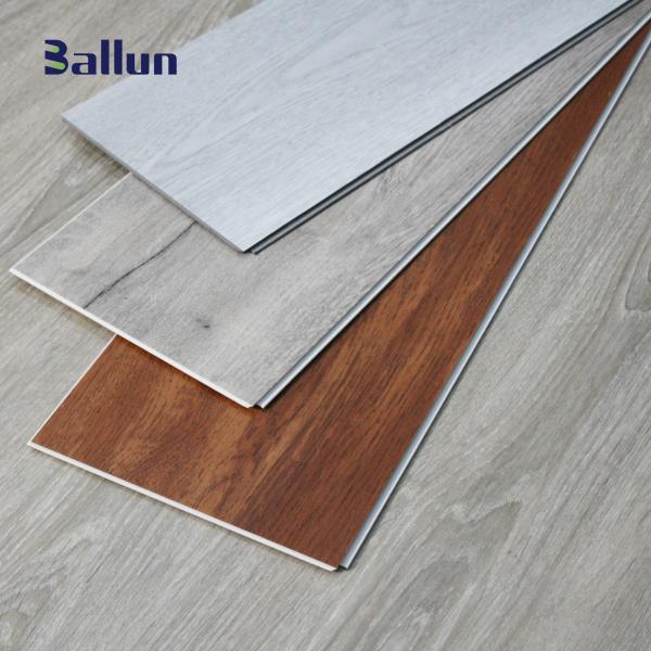 SPC Flooring Click Deep Wood Embossed Sound-proof with PVC/Calcium Carbonate