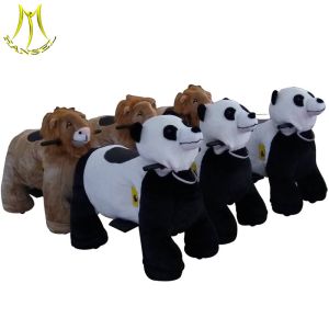 Quality Hansel amusement equipment kids toys stuffed ride on plush animal for sale for sale