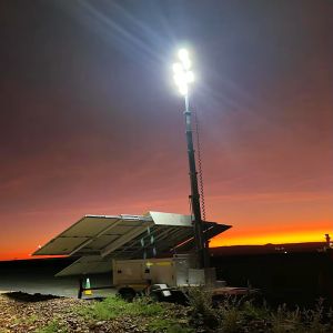 Affordable Solar Light Tower Telescopic Light Tower Mining Mobile Lighting Tower