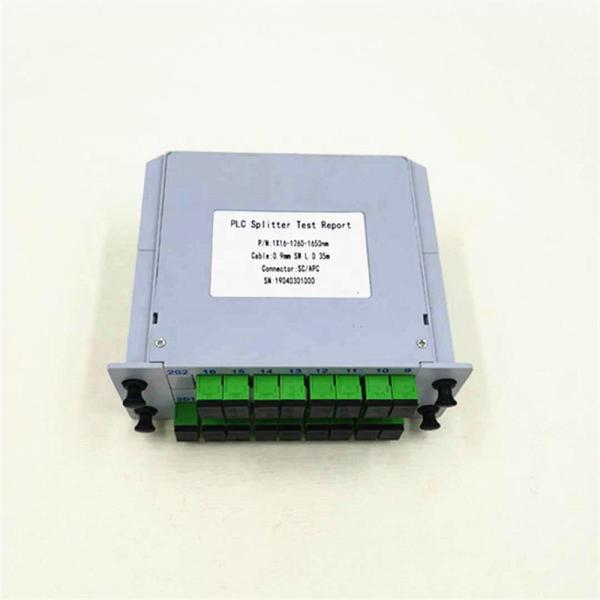 plc splitter terminal box Hot selling fiber optic equipment 16 way fiber optic plc splitter fiber optic splitter