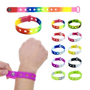 Customized Silicone Wristband Bracelets for Adult Kids Shoe Charms