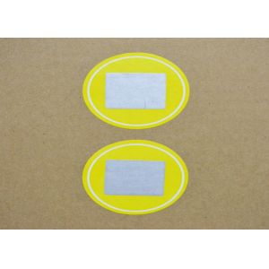 Durable Custom Blank Eggshell Stickers Strong Adhesive Printable Sticker Labels