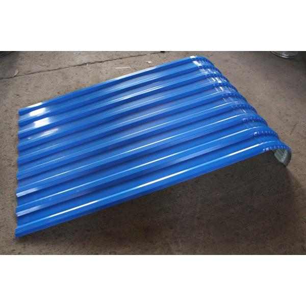 Metal Floor Deck Roll Forming Machine 4Kw PLC Control Automatic Crimping