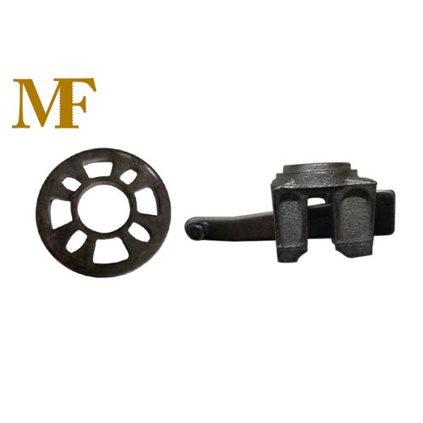 Buy Ungalvanized Casted Layher Steel Ring Ledger End Head With Wedge at wholesale prices