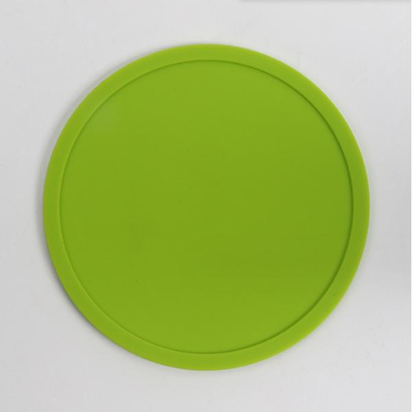 Customized Round Silicone Coaster Mats Pads for Table Decoration Accessories