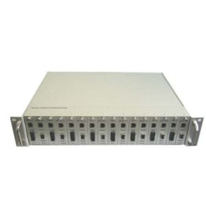 China 10M / 100M / 1000M Slot Media Converter SFP Module Rack Mountable on sale