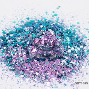 Quality Eyeshadow Chunky Loose Glitter Pigment Bulk Sequins Mixed DIY Craft for sale