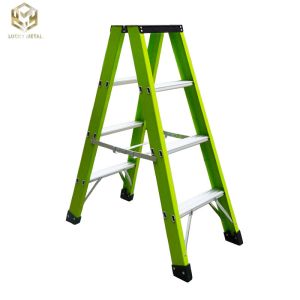 220Kg Collapsible Aluminium Telescopic Ladder Powder Coated