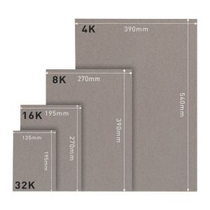 Custom Order Accepted Grey Paper Board with Uncoated Coating