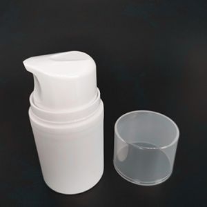Personal Care White Plastic Lotion Airless Pump Bottle