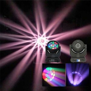 Quality 19X12W RGBW Bee Eyes LED Moving Head Wash Light for sale