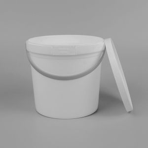 Quality FDA Approved 1 Litre Transparent Plastic Bucket Leak Proof for sale