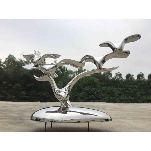 Buy Custom Size Stainless Steel Metal Animal Sculptures For Garden Ornaments at wholesale prices
