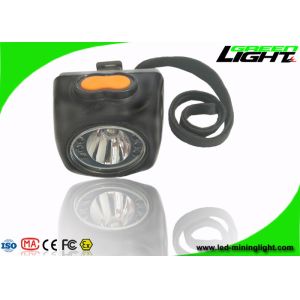 Quality Lightweight LED Cordless Mining Lights 8000lux All In One Structure With Safety Rope for sale