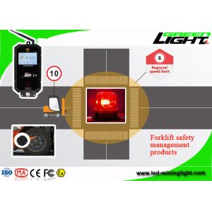 Forklift Vehicles Safety UWB ABS LED Miners Cap Lamp