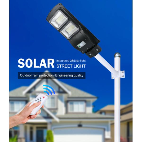 650Lm 5AH Solar Powered LED Street Lights All In One EMC With Sensor