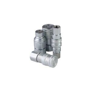 SS316 Hydraulic Flat Face Coupler NPT Thread For Petrochemicals