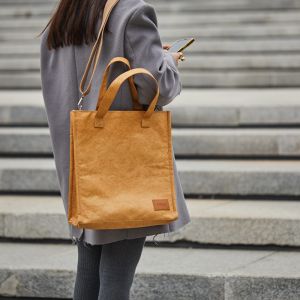 sustainable recycled shopper tote Tyvek Paper Tote Bags Custom Eco-Friendly