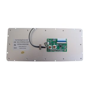 Aluminum Alloy EMC Keyboard IP67 PS2 USB Ruggedized With 400DPI Touchpad