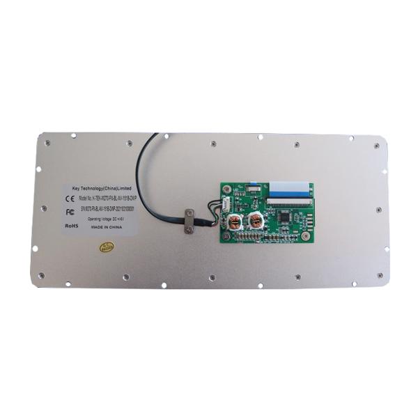 Aluminum Alloy EMC Keyboard IP67 PS2 USB Ruggedized With 400DPI Touchpad